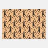 Basketball Player Slam Dunk Inpakpapier Vel (Voorkant)