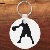 Basketball Player Sleutelhanger (Voorkant)