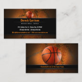 Basketball Player | Sport Coach Visitekaartje (Voorkant / Achterkant)
