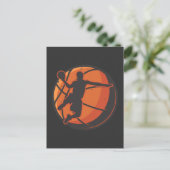 Basketball Player  Sports Athlete Briefkaart (Staand voorkant)