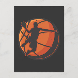Basketball Player  Sports Athlete Briefkaart
