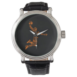 Basketball Player  Sports Athlete Horloge