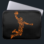Basketball Player  Sports Athlete Laptop Sleeve<br><div class="desc">De perfecte Basketball Gift voor Basketball spelers,  vrouwen,  mannen,  jongens,  meisjes. Ideale verrassing voor Basketbalteams,  Basketball Athletes en Fans.</div>