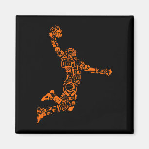 Basketball Player  Sports Athlete Magneet