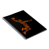 Basketball Player  Sports Athlete Notitieboek (Rechterzijde)
