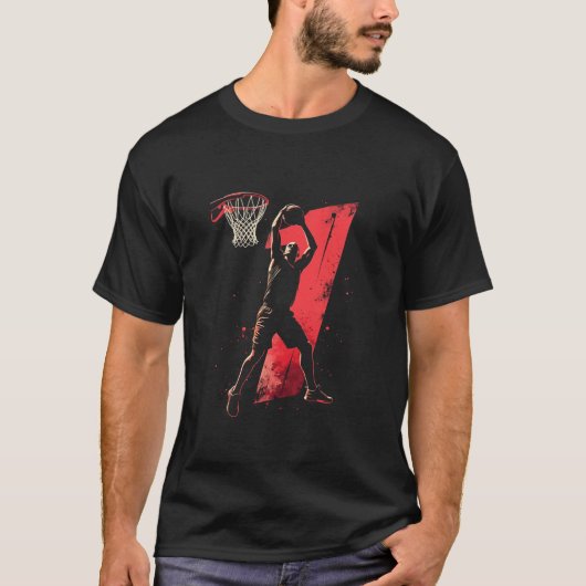 Basketball Player T-shirt (Voorkant)