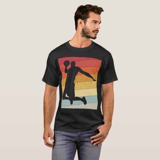 Basketball Player T-shirt (Voorkant volledig)