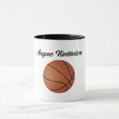 Basketball - Players and Ball Coffee Mok (Midden)