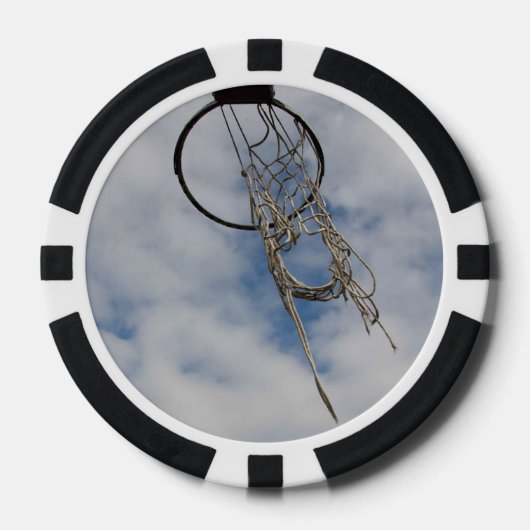 Basketball Pokerchips (Voorkant)