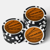 Basketball Pokerchips (Opstapeling)