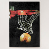Basketball - Populaire sportkunst Legpuzzel (Verticaal)