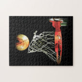 Basketball - Populaire sportkunst Legpuzzel (Horizontaal)