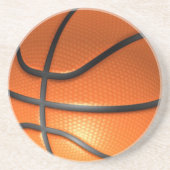 Basketball - Populaire sportkunstwerken Zandsteen Onderzetter (Voorkant)