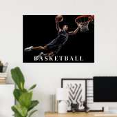 Basketball Poster (Thuiskantoor)