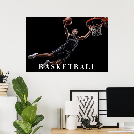Basketball Poster (Thuiskantoor)