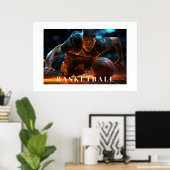 Basketball Poster (Thuiskantoor)