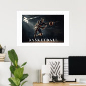 Basketball Poster (Thuiskantoor)
