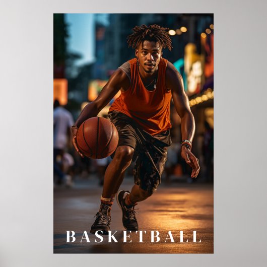 Basketball Poster (Voorkant)