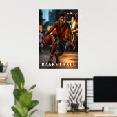 Basketball Poster (Thuiskantoor)