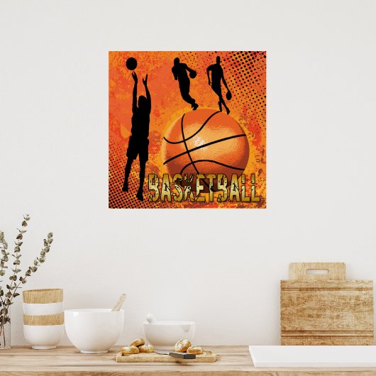BASKETBALL POSTER (Keuken)