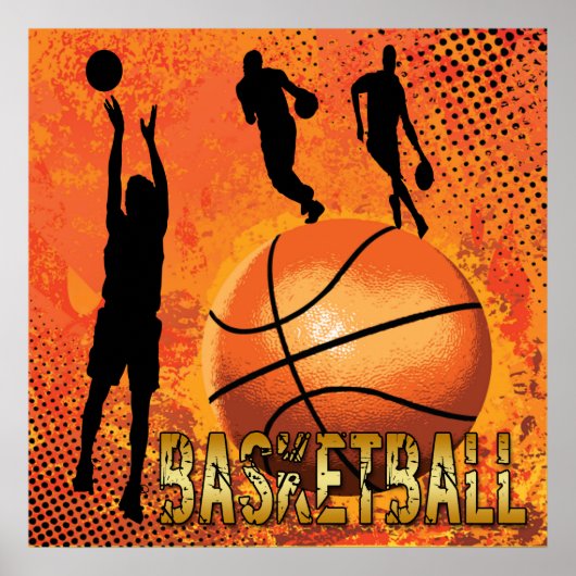 BASKETBALL POSTER (Voorkant)
