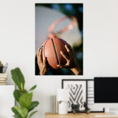 Basketball Poster (Thuiskantoor)