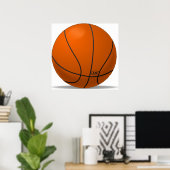 Basketball Poster (Thuiskantoor)