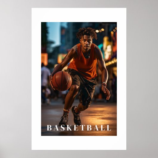 Basketball Poster (Voorkant)