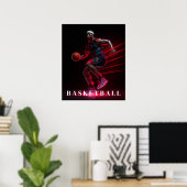 Basketball Poster (Thuiskantoor)