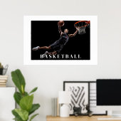 Basketball Poster (Thuiskantoor)