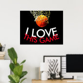 Basketball Poster (Thuiskantoor)