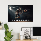 Basketball Poster (Thuiskantoor)