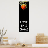 Basketball-Poster - Panoramische Posters (Keuken)