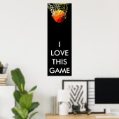 Basketball-Poster - Panoramische Posters (Thuiskantoor)