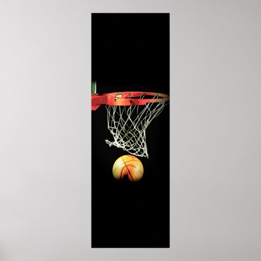Basketball-Poster Unieke moderne sportkunstwerken Poster (Voorkant)
