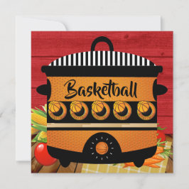 Basketball - Pot Luck - Gathering Uitnodiging