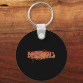 Basketball Premium Sleutelhanger (Voorkant)