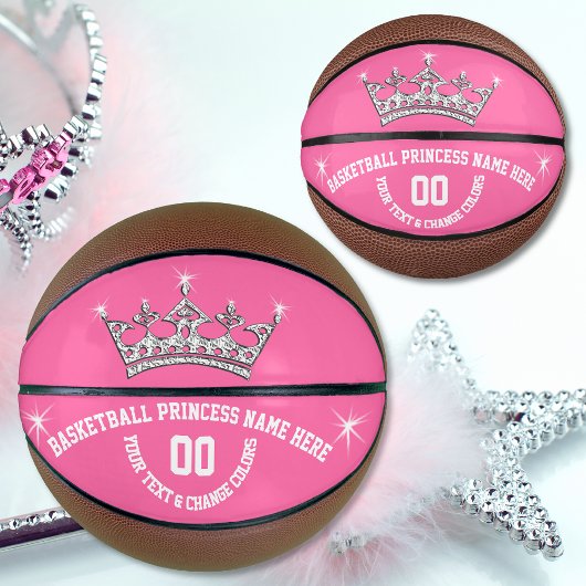 Basketball Princess Personalized Basketball Ball Basketbal