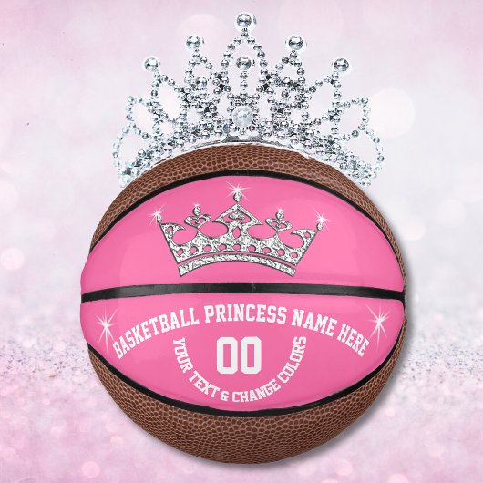 Basketball Princess Personalized Basketball Ball Basketbal