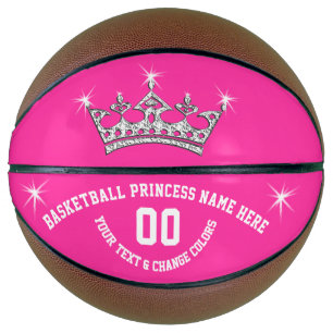 Basketball Princess Personalized Basketball Ball Basketbal