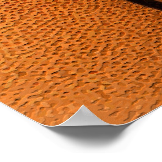 Basketball Print Pattern Achtergrond (Hoek)