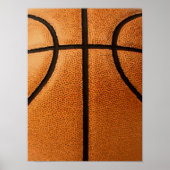 Basketball Print Pattern Achtergrond (Voorkant)