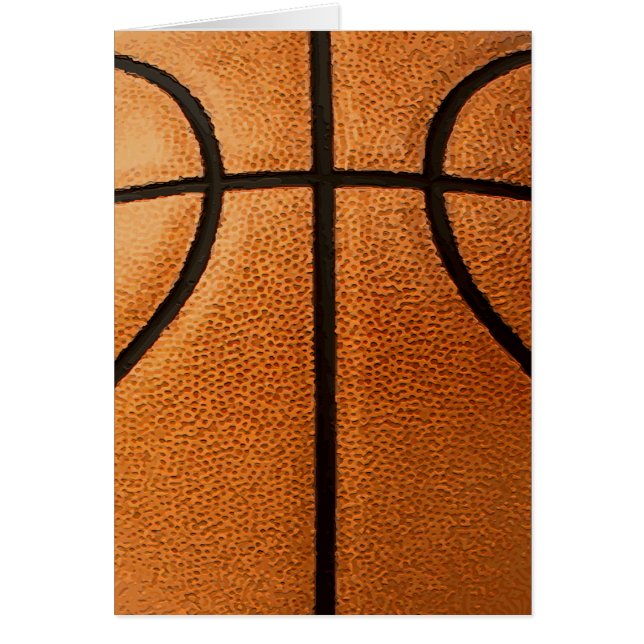 Basketball Print Pattern Achtergrond (Voorkant)