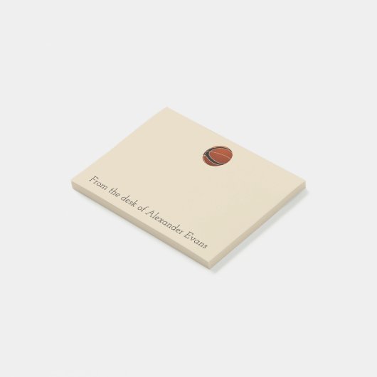 Basketball Pro Post-it® Notes (Schuin)