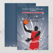 Basketball Pro Uitnodiging (Voorkant / Achterkant)