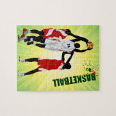 Basketball Puzzle Legpuzzel (Horizontaal)