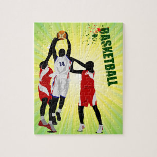 Basketball Puzzle Legpuzzel