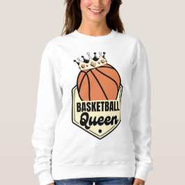 Basketball Queen - Crown Sportwear voor de rechtba Trui