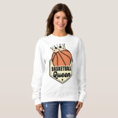 Basketball Queen - Crown Sportwear voor de rechtba Trui (Voorkant volledig)