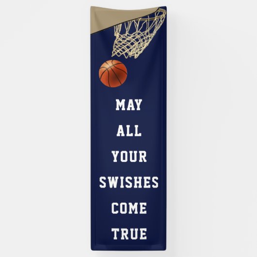 Basketball Quote Spandoek (Verticaal)